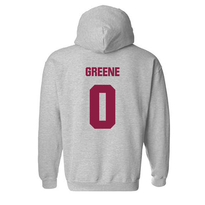 Virginia Tech - NCAA Football : Ayden Greene - Classic Fashion Shersey Hooded Sweatshirt-1