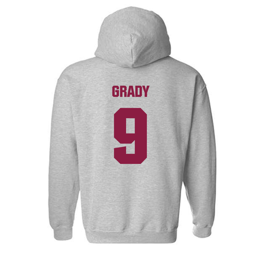 Virginia Tech - NCAA Baseball : Clay Grady - Classic Fashion Shersey Hooded Sweatshirt