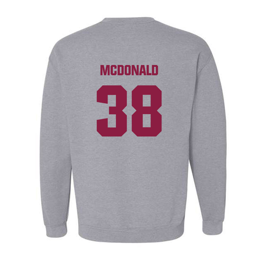 Virginia Tech - NCAA Football : Jayden McDonald - Classic Fashion Shersey Crewneck Sweatshirt