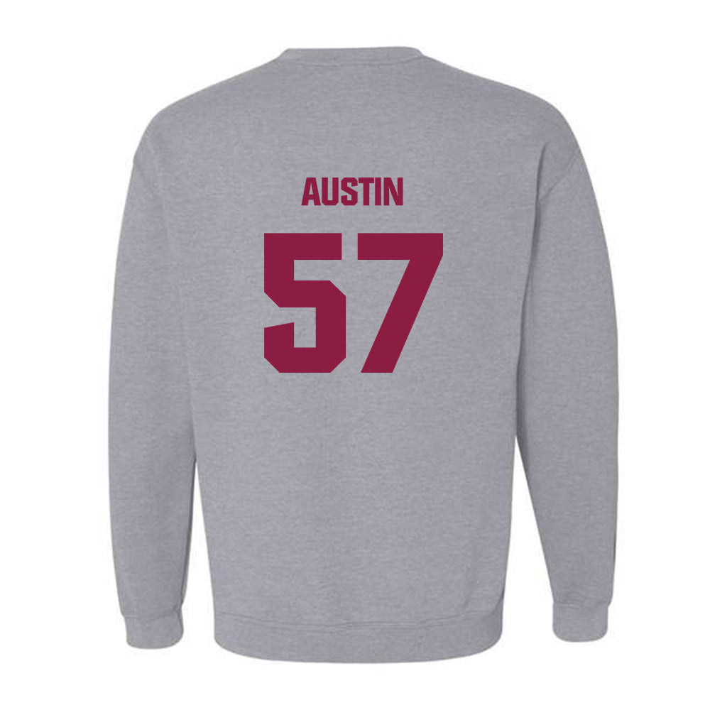 Virginia Tech - NCAA Football : Lucas Austin - Classic Fashion Shersey Crewneck Sweatshirt-1