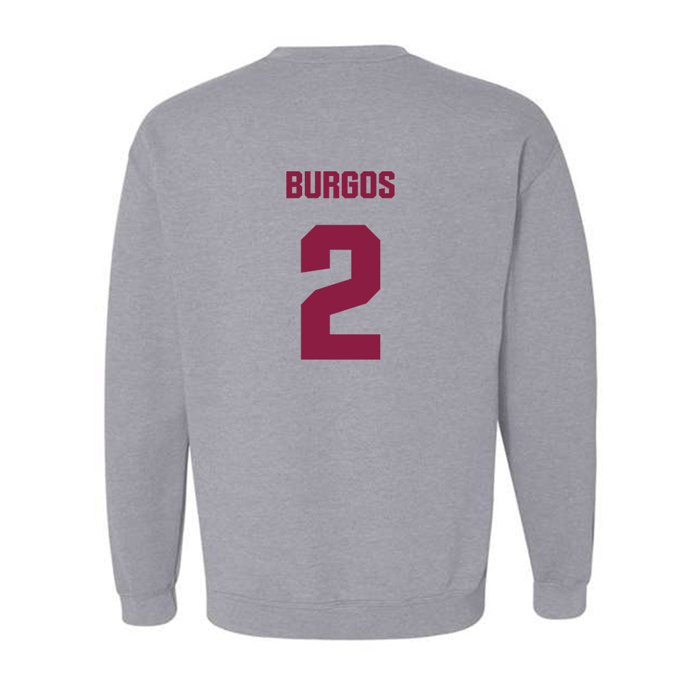 Virginia Tech - NCAA Football : Keyshawn Burgos - Classic Fashion Shersey Crewneck Sweatshirt