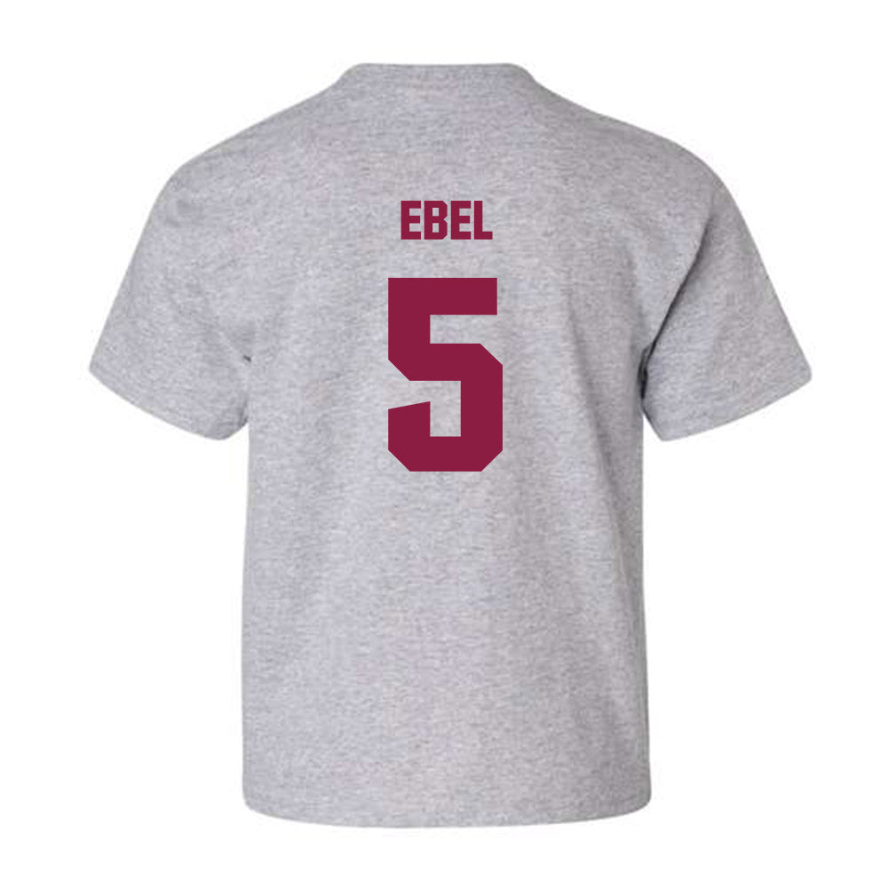 Virginia Tech - NCAA Baseball : Gehrig Ebel - Classic Fashion Shersey Youth T-Shirt