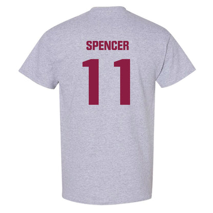 Virginia Tech - NCAA Football : Isaiah Spencer - Classic Fashion Shersey T-Shirt-1