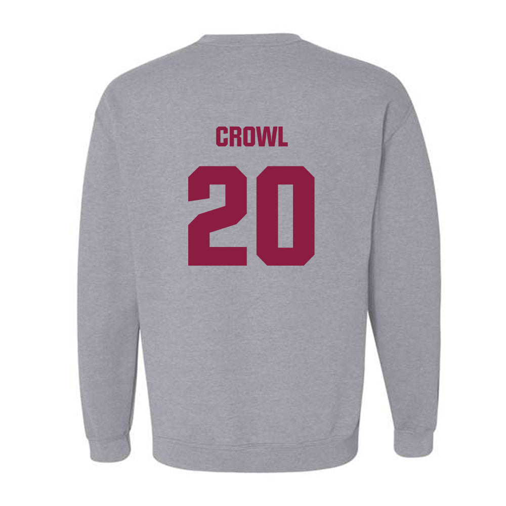 Virginia Tech - NCAA Baseball : Preston Crowl - Classic Fashion Shersey Crewneck Sweatshirt