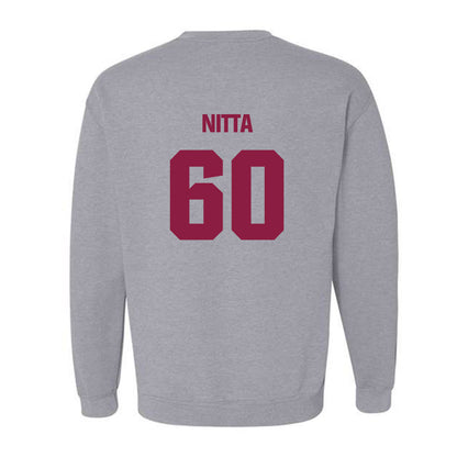 Virginia Tech - NCAA Football : Caleb Nitta - Classic Fashion Shersey Crewneck Sweatshirt