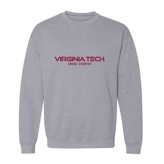 Virginia Tech - NCAA Men's Cross Country : Andrew Schroff - Classic Fashion Shersey Crewneck Sweatshirt