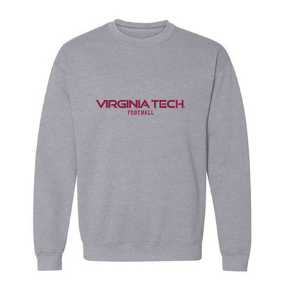 Virginia Tech - NCAA Football : Lucas Austin - Classic Fashion Shersey Crewneck Sweatshirt-0