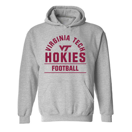 Virginia Tech - NCAA Football : Jayden McDonald - Classic Fashion Shersey Hooded Sweatshirt