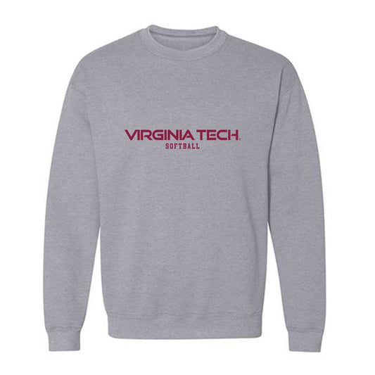 Virginia Tech - NCAA Softball : Sophie Klieman - Classic Fashion Shersey Crewneck Sweatshirt