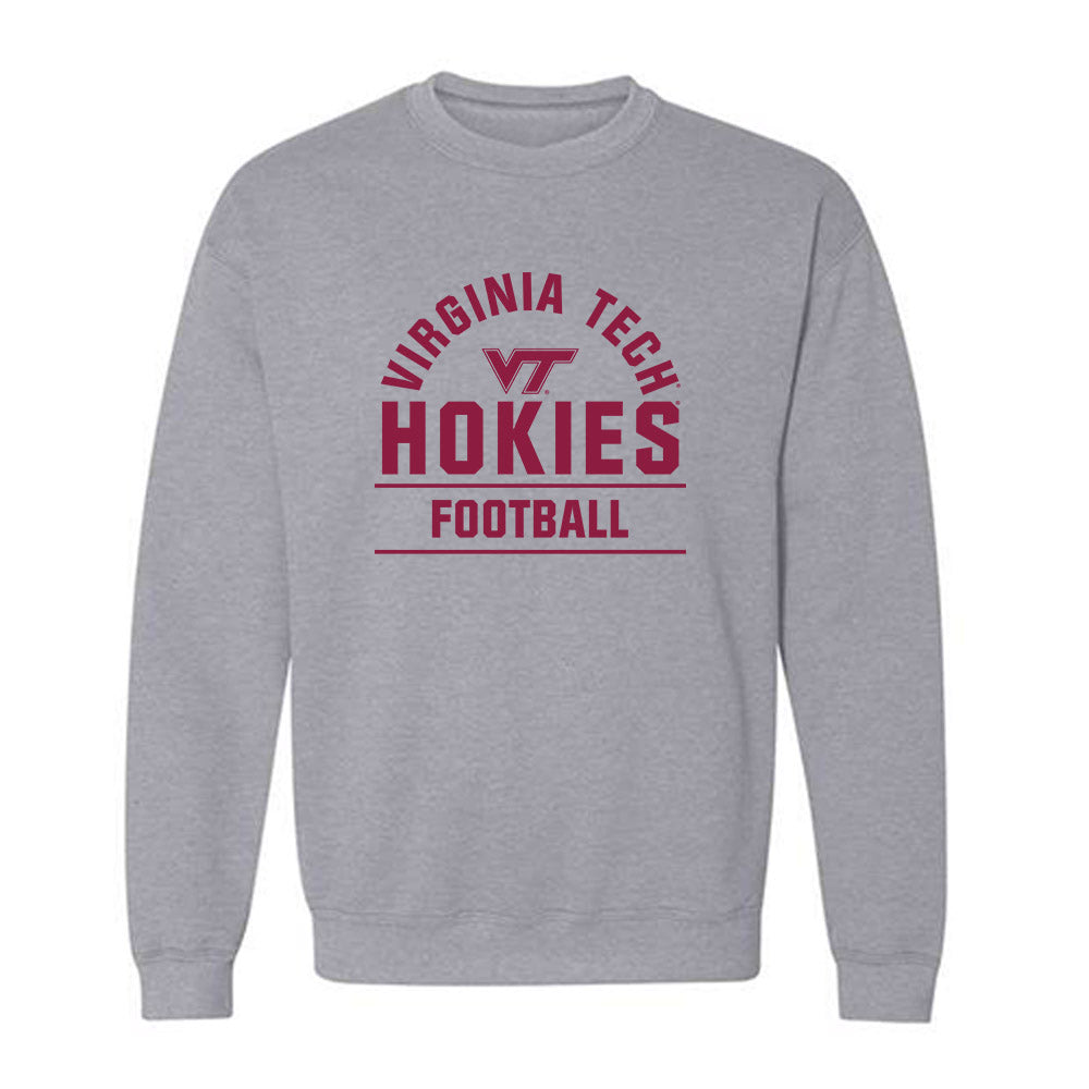 Virginia Tech - NCAA Football : Jayden McDonald - Classic Fashion Shersey Crewneck Sweatshirt