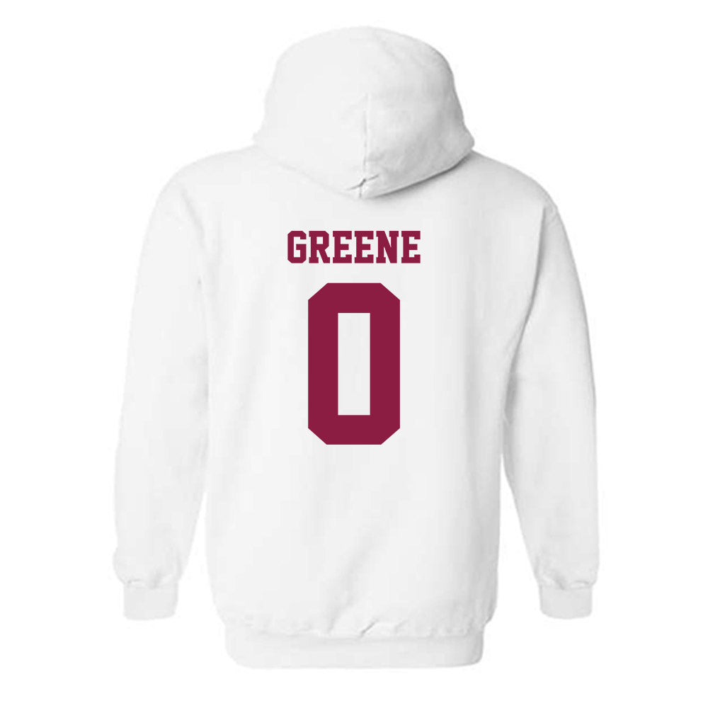 Virginia Tech - NCAA Football : Ayden Greene - Classic Fashion Shersey Hooded Sweatshirt-1
