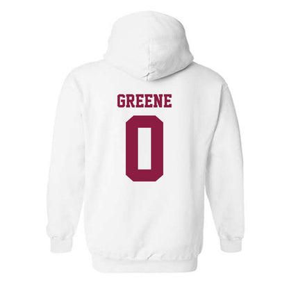 Virginia Tech - NCAA Football : Ayden Greene - Classic Fashion Shersey Hooded Sweatshirt-1