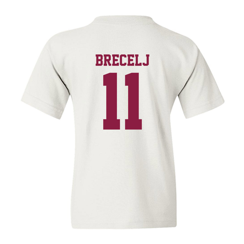 Virginia Tech - NCAA Women's Basketball : Spela Brecelj - Classic Fashion Shersey Youth T-Shirt-1