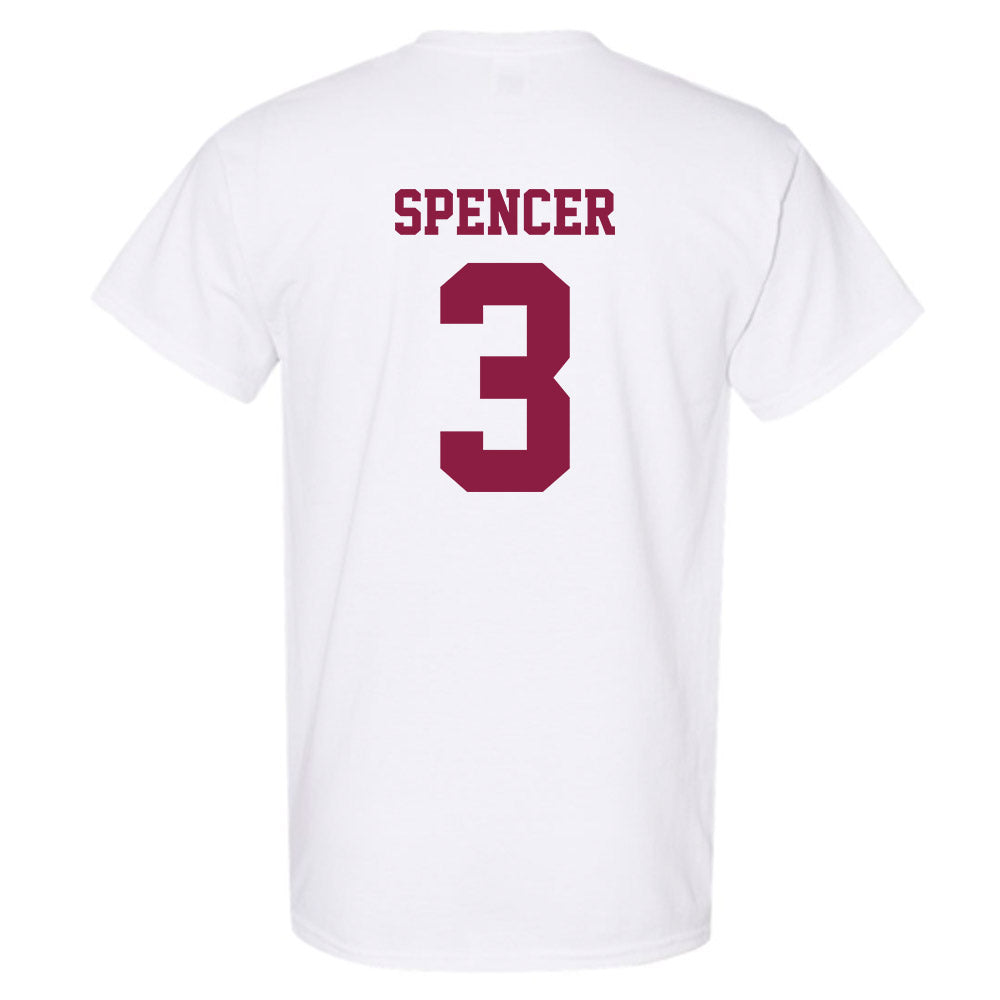 Virginia Tech - NCAA Football : Kaleb Spencer - Classic Fashion Shersey T-Shirt-1