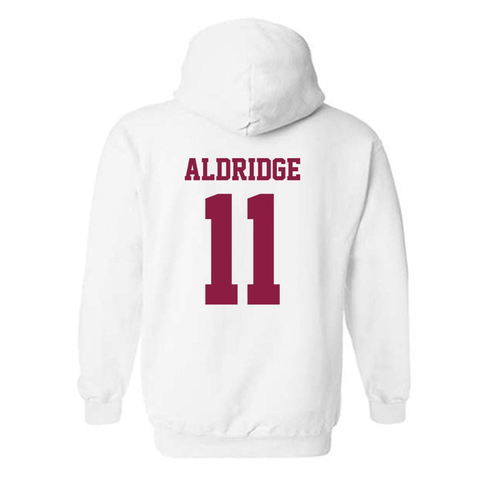 Virginia Tech - NCAA Softball : Kylie Aldridge - Classic Fashion Shersey Hooded Sweatshirt-1