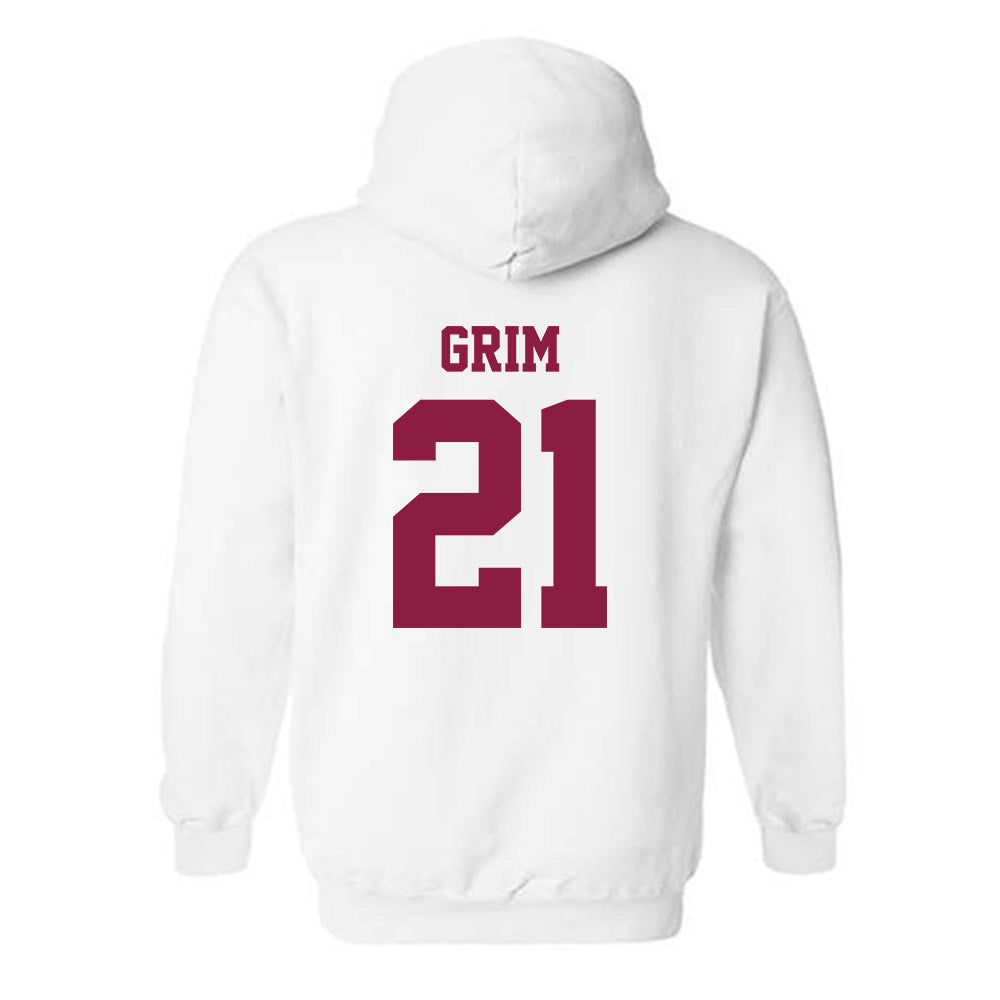 Virginia Tech - NCAA Baseball : Ethan Grim - Classic Fashion Shersey Hooded Sweatshirt-1