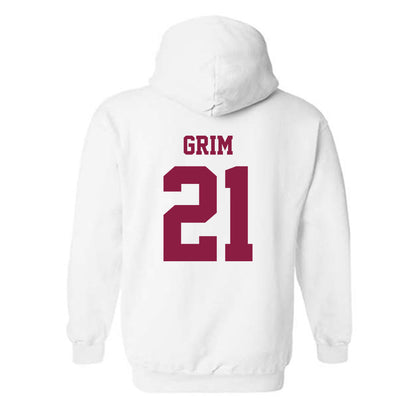 Virginia Tech - NCAA Baseball : Ethan Grim - Classic Fashion Shersey Hooded Sweatshirt-1