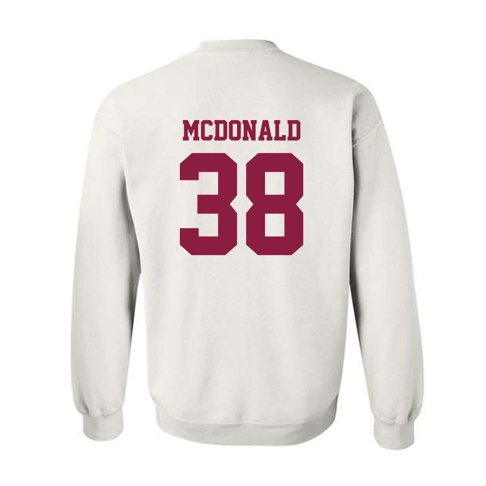 Virginia Tech - NCAA Football : Jayden McDonald - Classic Fashion Shersey Crewneck Sweatshirt