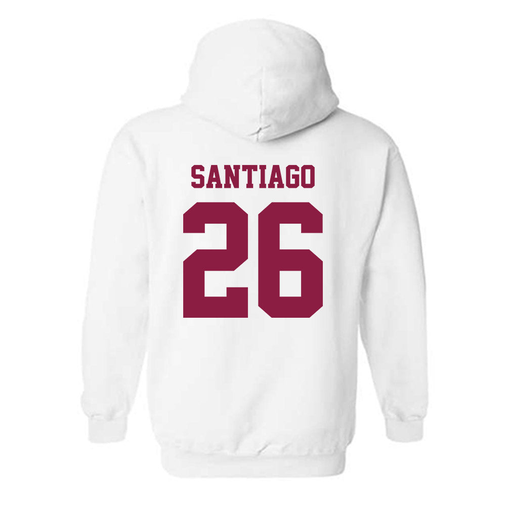 Virginia Tech - NCAA Football : Antwone Santiago - Classic Fashion Shersey Hooded Sweatshirt-1
