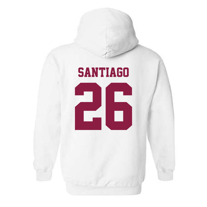 Virginia Tech - NCAA Football : Antwone Santiago - Classic Fashion Shersey Hooded Sweatshirt-1