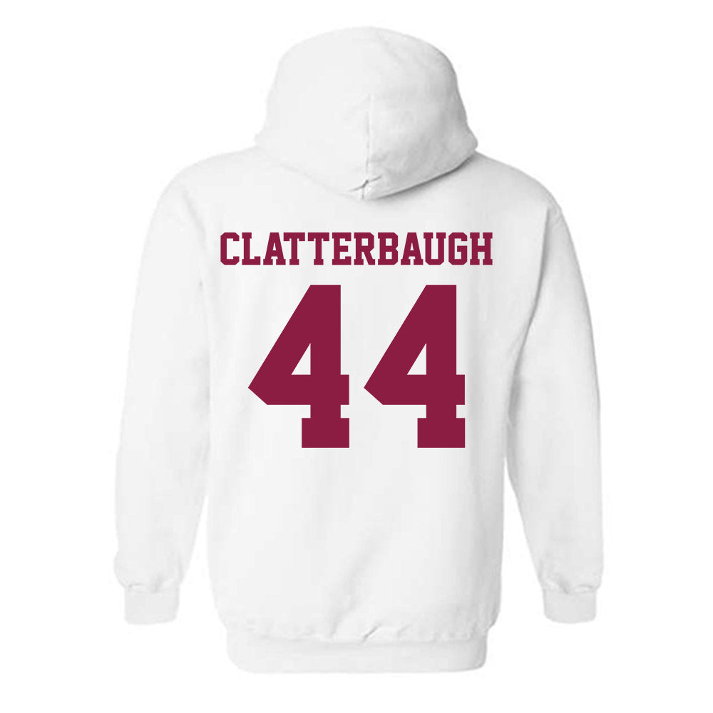Virginia Tech - NCAA Football : Brett Clatterbaugh - Classic Fashion Shersey Hooded Sweatshirt-1