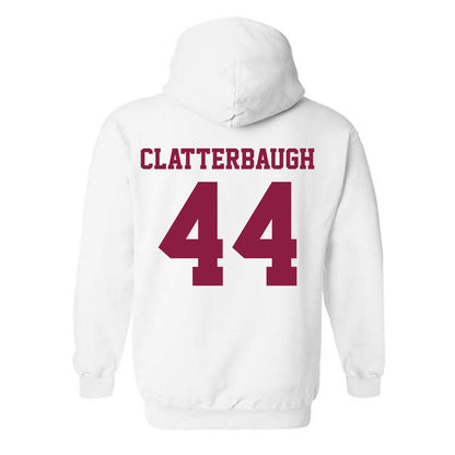 Virginia Tech - NCAA Football : Brett Clatterbaugh - Classic Fashion Shersey Hooded Sweatshirt-1