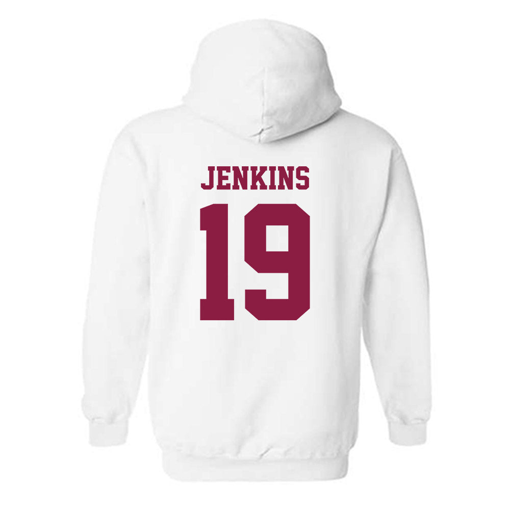 Virginia Tech - NCAA Football : Noah Jenkins - Classic Fashion Shersey Hooded Sweatshirt-1
