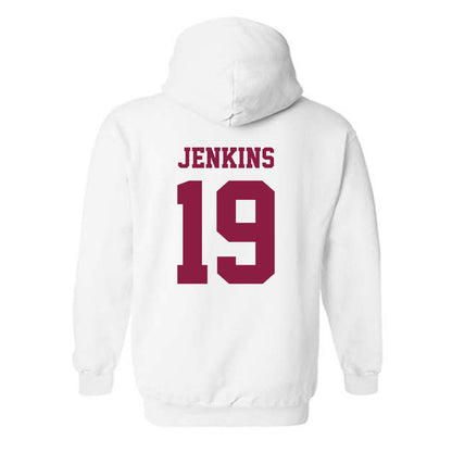 Virginia Tech - NCAA Football : Noah Jenkins - Classic Fashion Shersey Hooded Sweatshirt-1