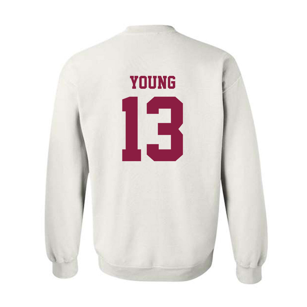 Virginia Tech - NCAA Men's Basketball : Jaydon Young - Classic Fashion Shersey Crewneck Sweatshirt