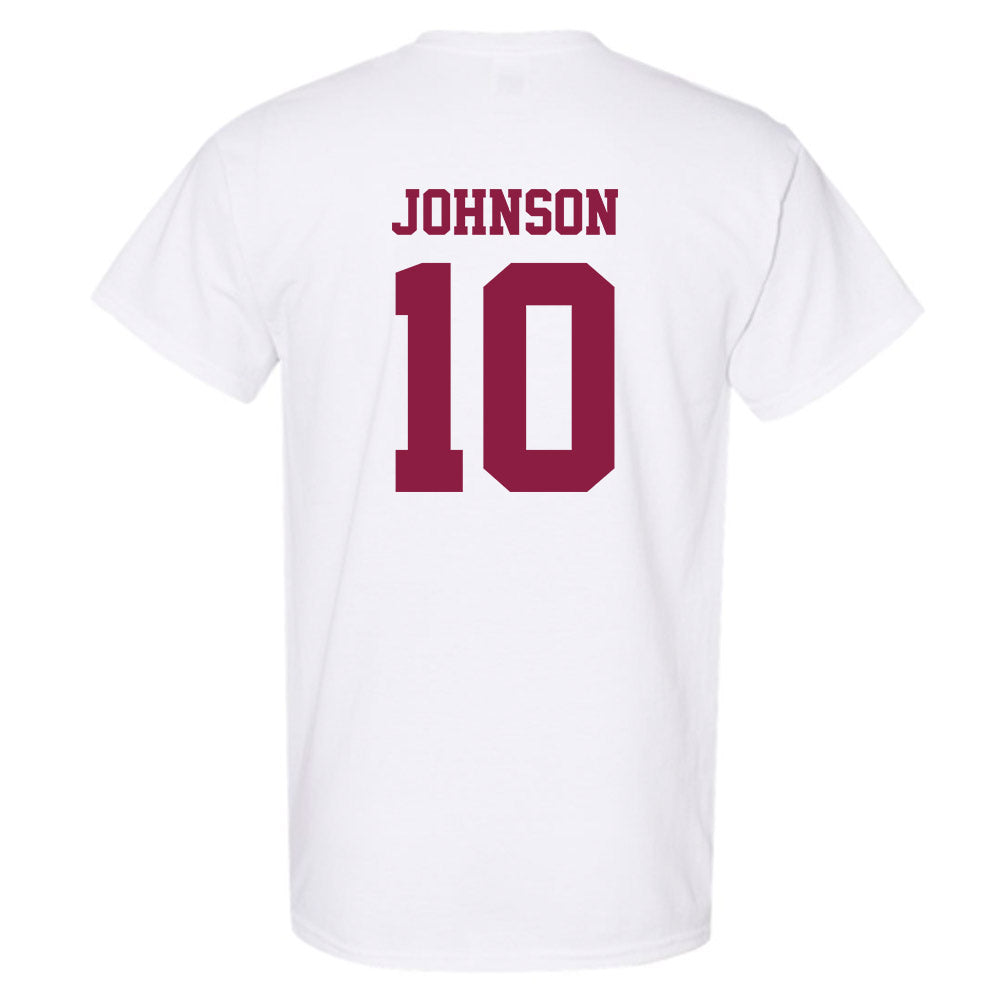 Virginia Tech - NCAA Men's Basketball : Tyler Johnson - Classic Fashion Shersey T-Shirt-1