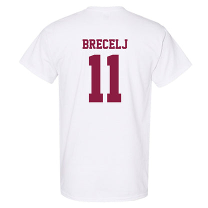 Virginia Tech - NCAA Women's Basketball : Spela Brecelj - Classic Fashion Shersey T-Shirt-1