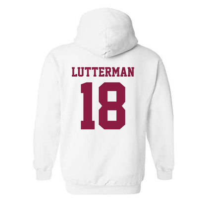 Virginia Tech - NCAA Baseball : Hudson Lutterman - Classic Fashion Shersey Hooded Sweatshirt-1