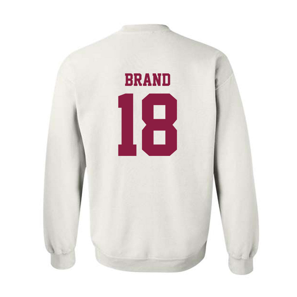 Virginia Tech - NCAA Football : AJ Brand - Classic Fashion Shersey Crewneck Sweatshirt-1