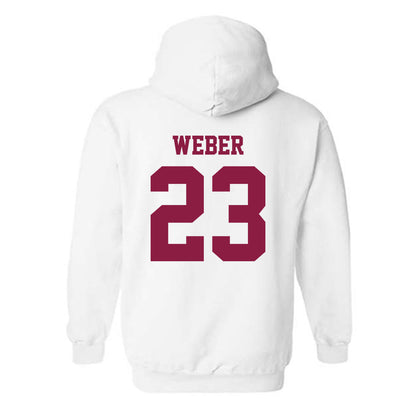 Virginia Tech - NCAA Baseball : Ben Weber - Classic Fashion Shersey Hooded Sweatshirt-1