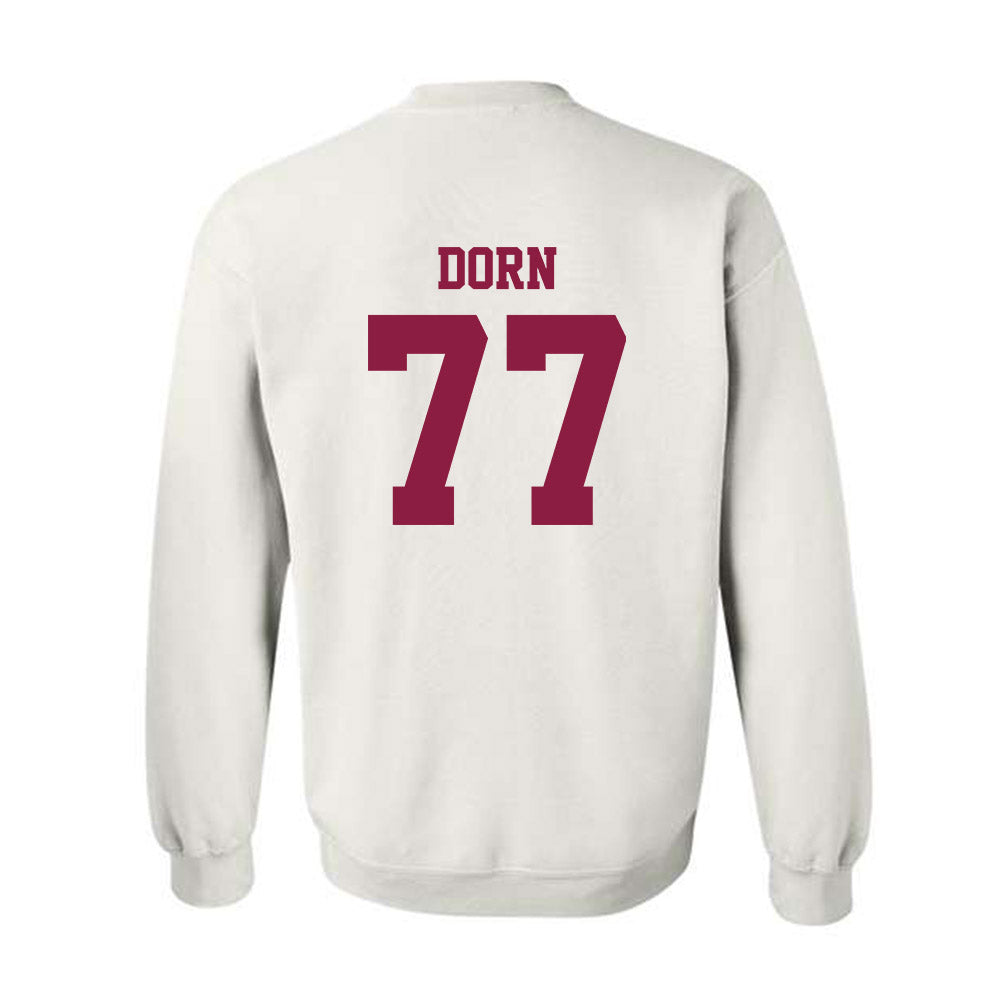 Virginia Tech - NCAA Men's Basketball : Antonio Dorn - Classic Fashion Shersey Crewneck Sweatshirt-1