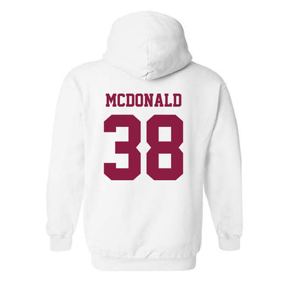 Virginia Tech - NCAA Football : Jayden McDonald - Classic Fashion Shersey Hooded Sweatshirt