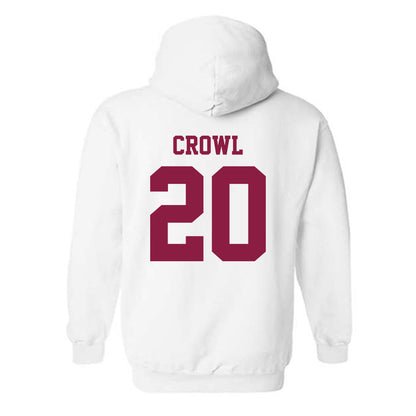 Virginia Tech - NCAA Baseball : Preston Crowl - Classic Fashion Shersey Hooded Sweatshirt