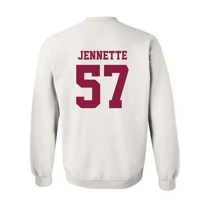 Virginia Tech - NCAA Football : James Jennette - Classic Fashion Shersey Crewneck Sweatshirt-1