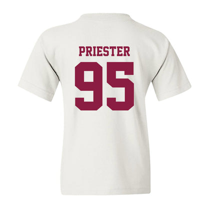 Virginia Tech - NCAA Football : Jahzari Priester - Classic Fashion Shersey Youth T-Shirt-1
