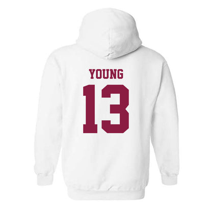 Virginia Tech - NCAA Men's Basketball : Jaydon Young - Classic Fashion Shersey Hooded Sweatshirt