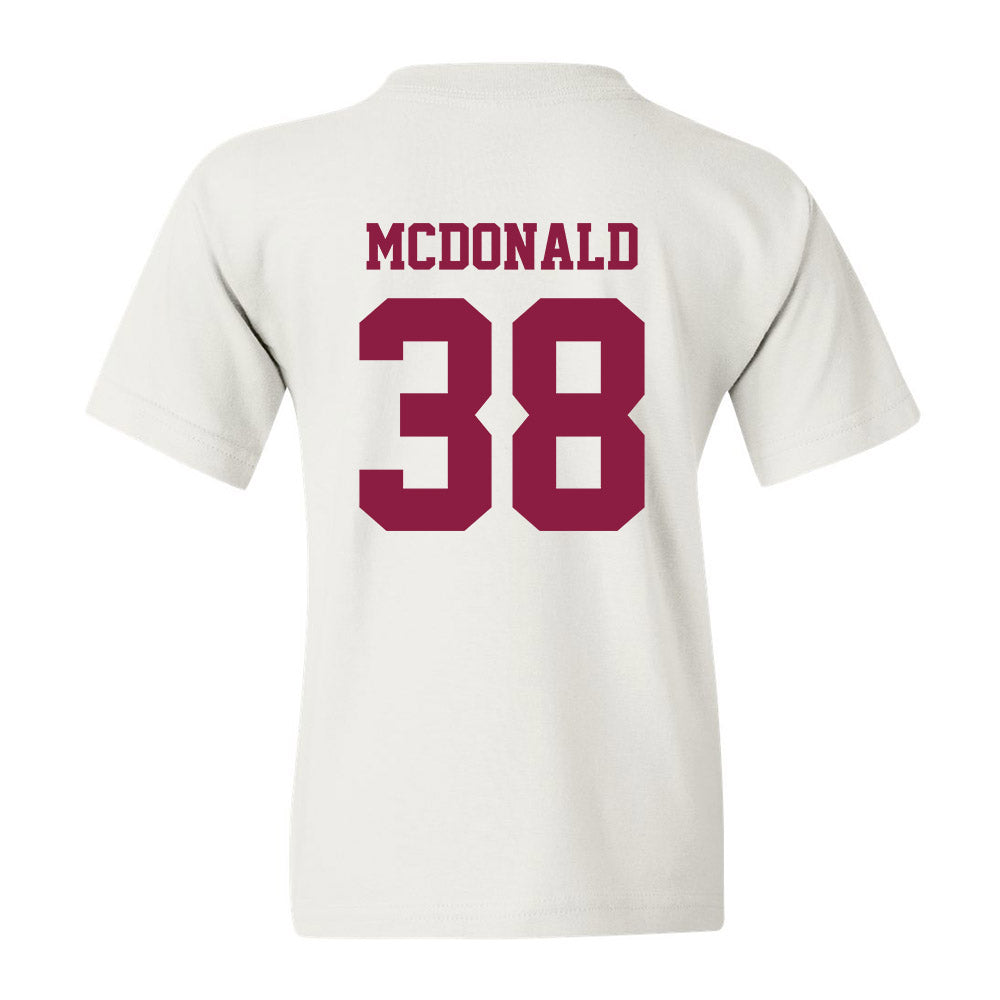 Virginia Tech - NCAA Football : Jayden McDonald - Classic Fashion Shersey Youth T-Shirt