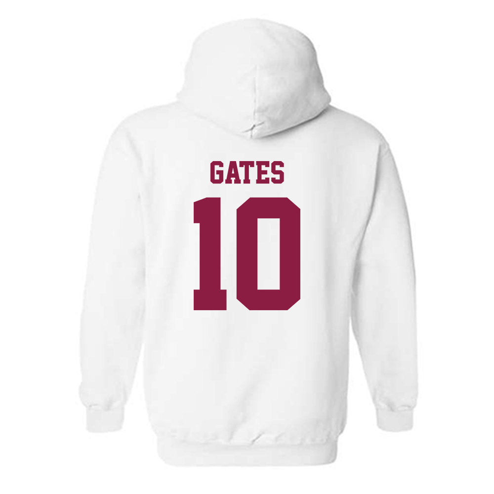Virginia Tech - NCAA Baseball : Sam Gates - Classic Fashion Shersey Hooded Sweatshirt-1