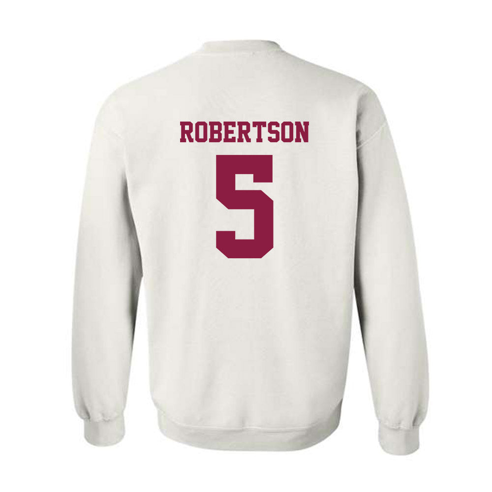 Virginia Tech - NCAA Baseball : Aiden Robertson - Classic Fashion Shersey Crewneck Sweatshirt-1