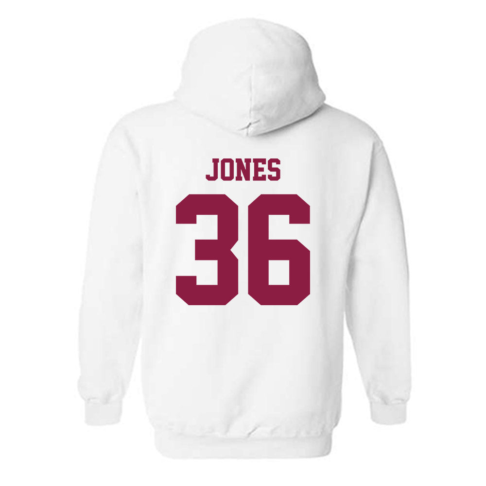 Virginia Tech - NCAA Football : Brody Jones - Classic Fashion Shersey Hooded Sweatshirt-1