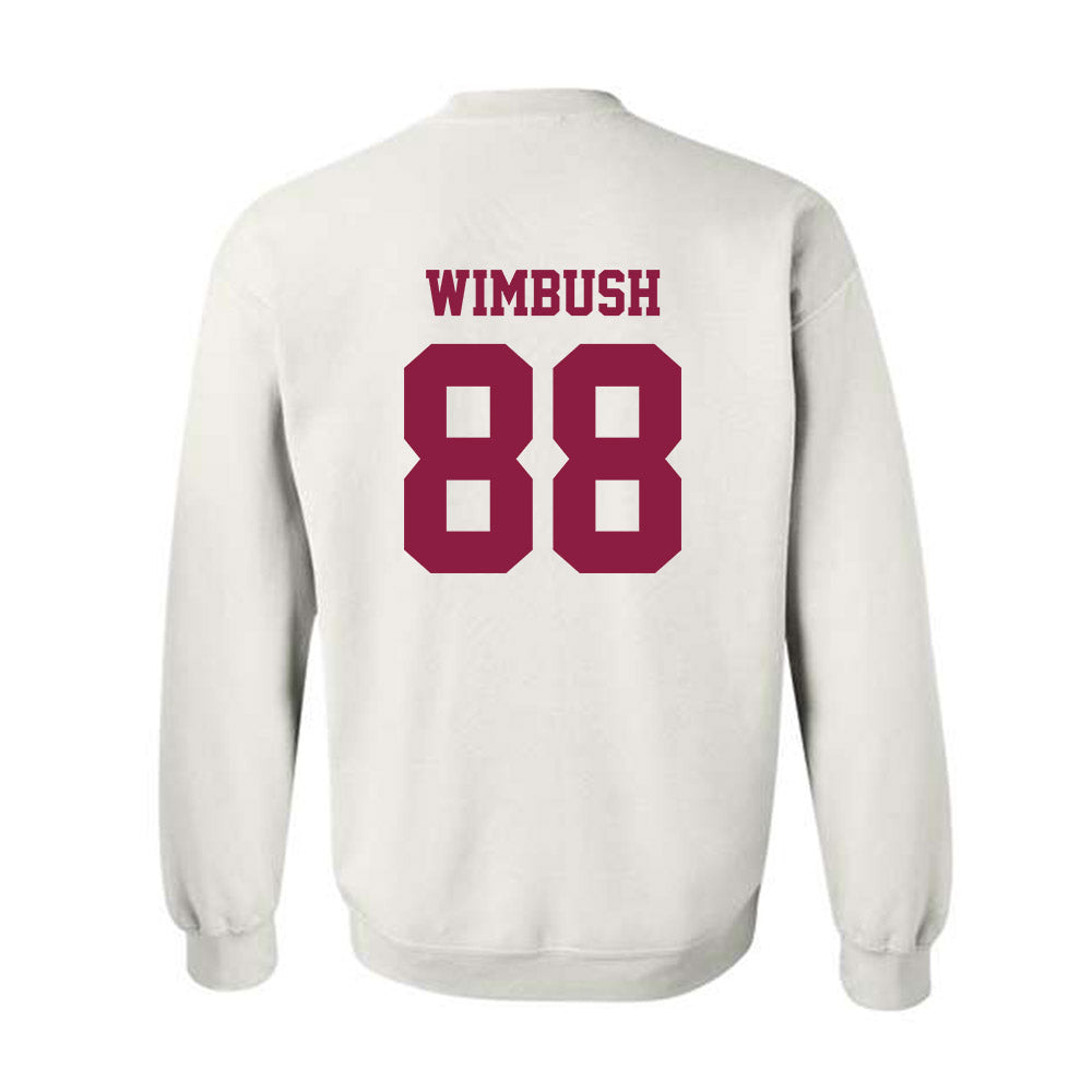 Virginia Tech - NCAA Football : Zeke Wimbush - Classic Fashion Shersey Crewneck Sweatshirt