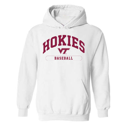 Virginia Tech - NCAA Baseball : Grant Hunter - Classic Fashion Shersey Hooded Sweatshirt-0