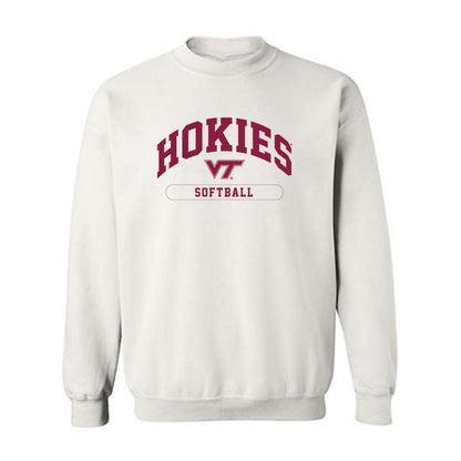  - NCAA Softball : Rachel Castine - Classic Fashion Shersey Crewneck Sweatshirt-0