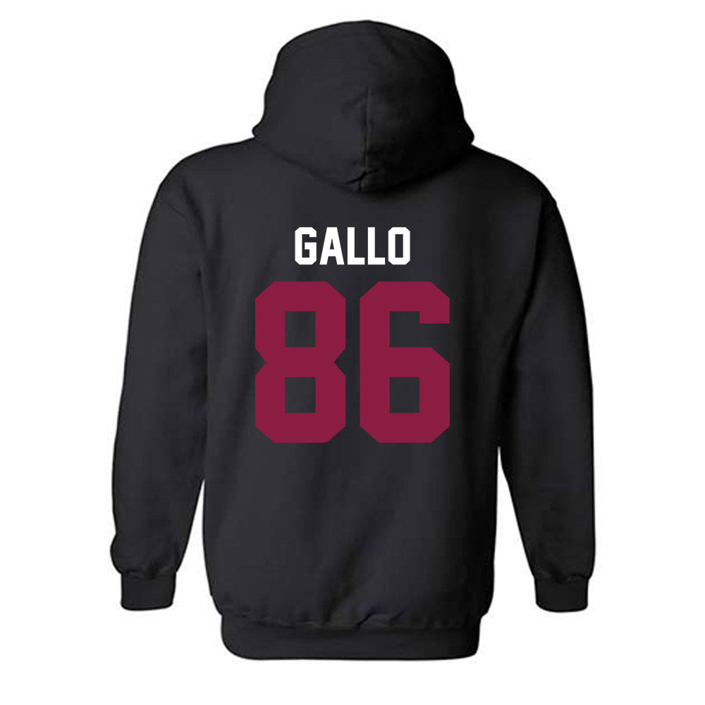 Virginia Tech - NCAA Football : Nick Gallo - Classic Fashion Shersey Hooded Sweatshirt