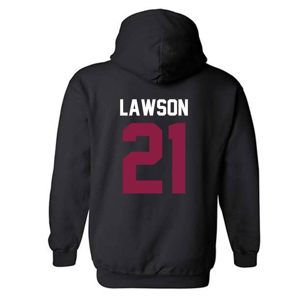 Virginia Tech - NCAA Football : Keli Lawson - Classic Fashion Shersey Hooded Sweatshirt