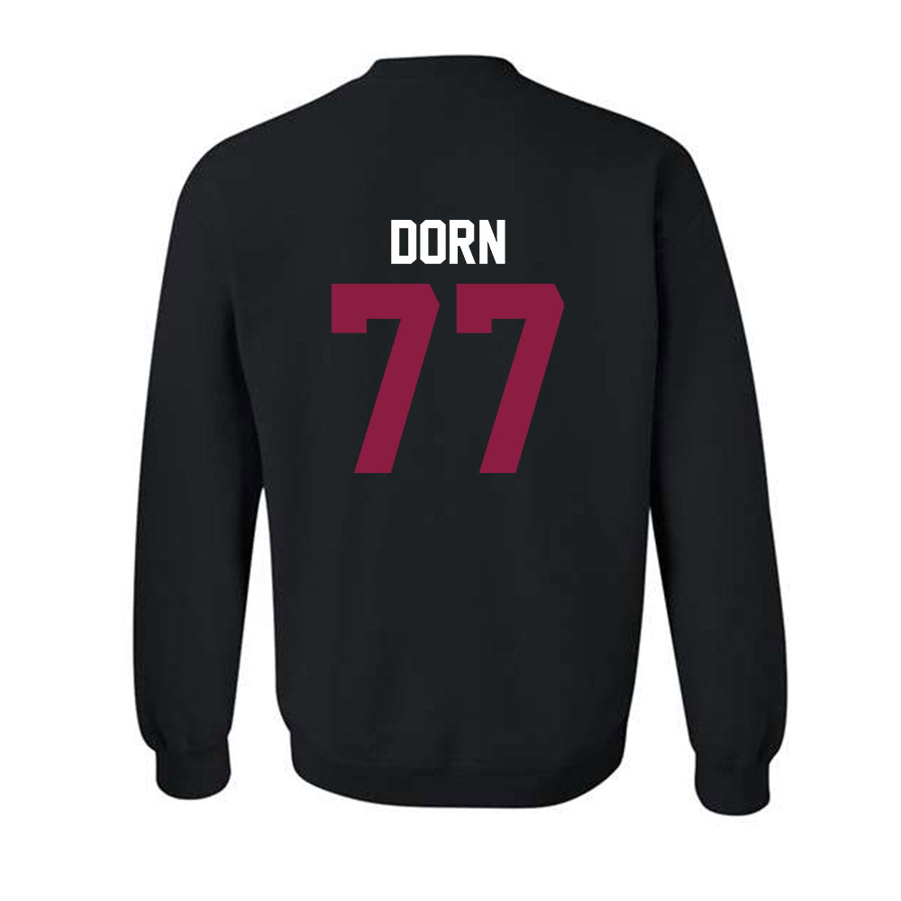 Virginia Tech - NCAA Men's Basketball : Antonio Dorn - Classic Fashion Shersey Crewneck Sweatshirt-1